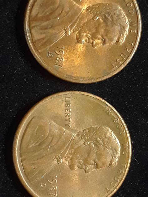 For instance, coins with missing dates or digits are not as desirable as those with the full date showing. . 1987 penny errors